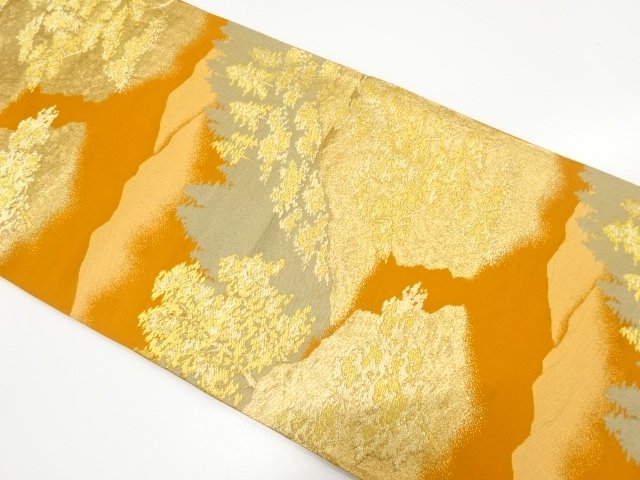 JAPANESE FUKURO OBI / WOVEN DISTANT MOUNTAINS